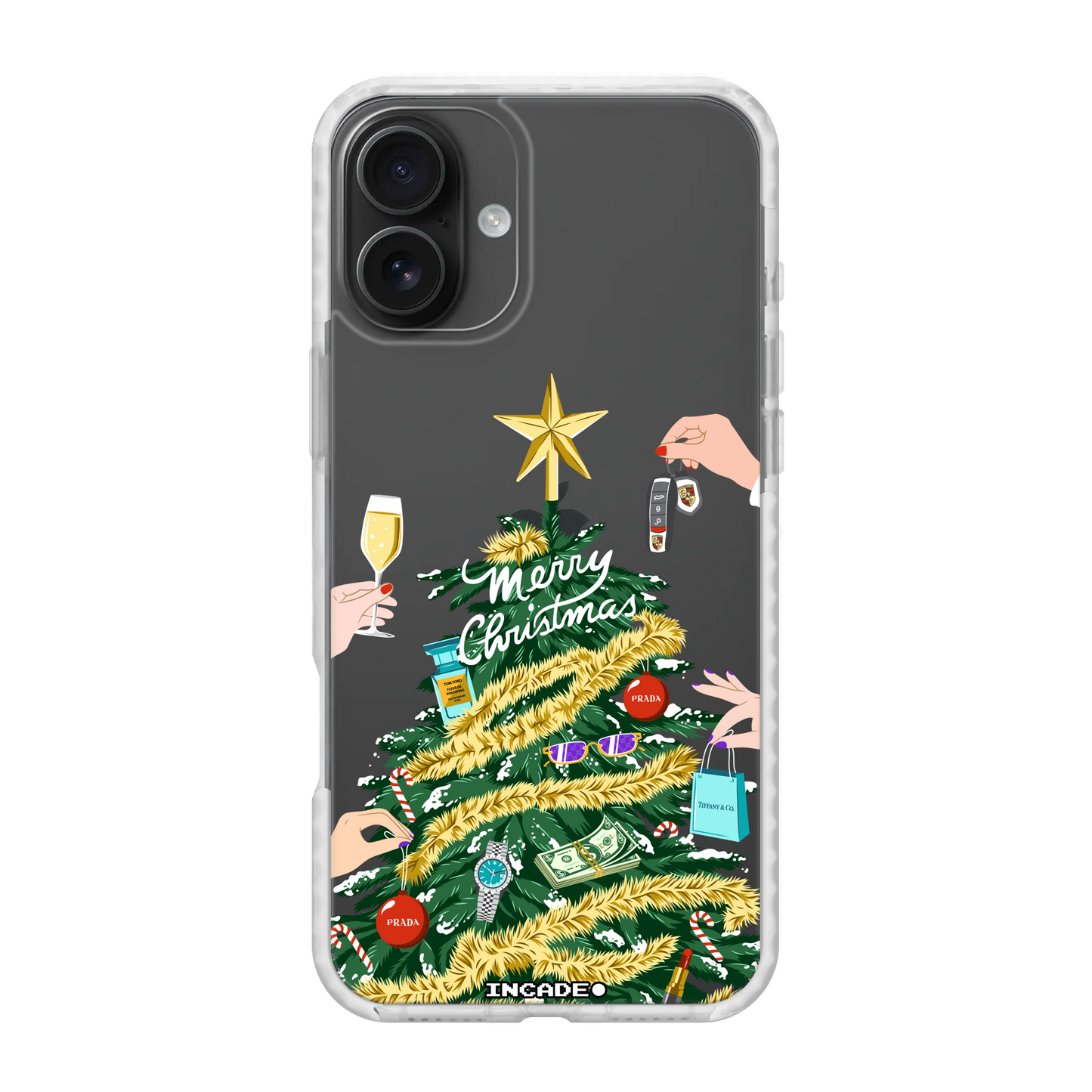 Etui na iPhone 16 Plus CHRISTMAS
