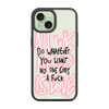 Чохол для iPhone 15 Plus з принтом F_UCK