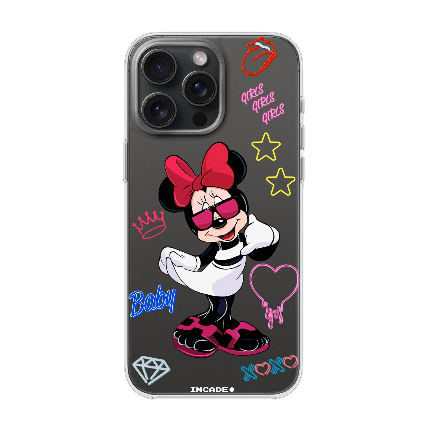 Etui na iPhone 15 Pro queen minnie