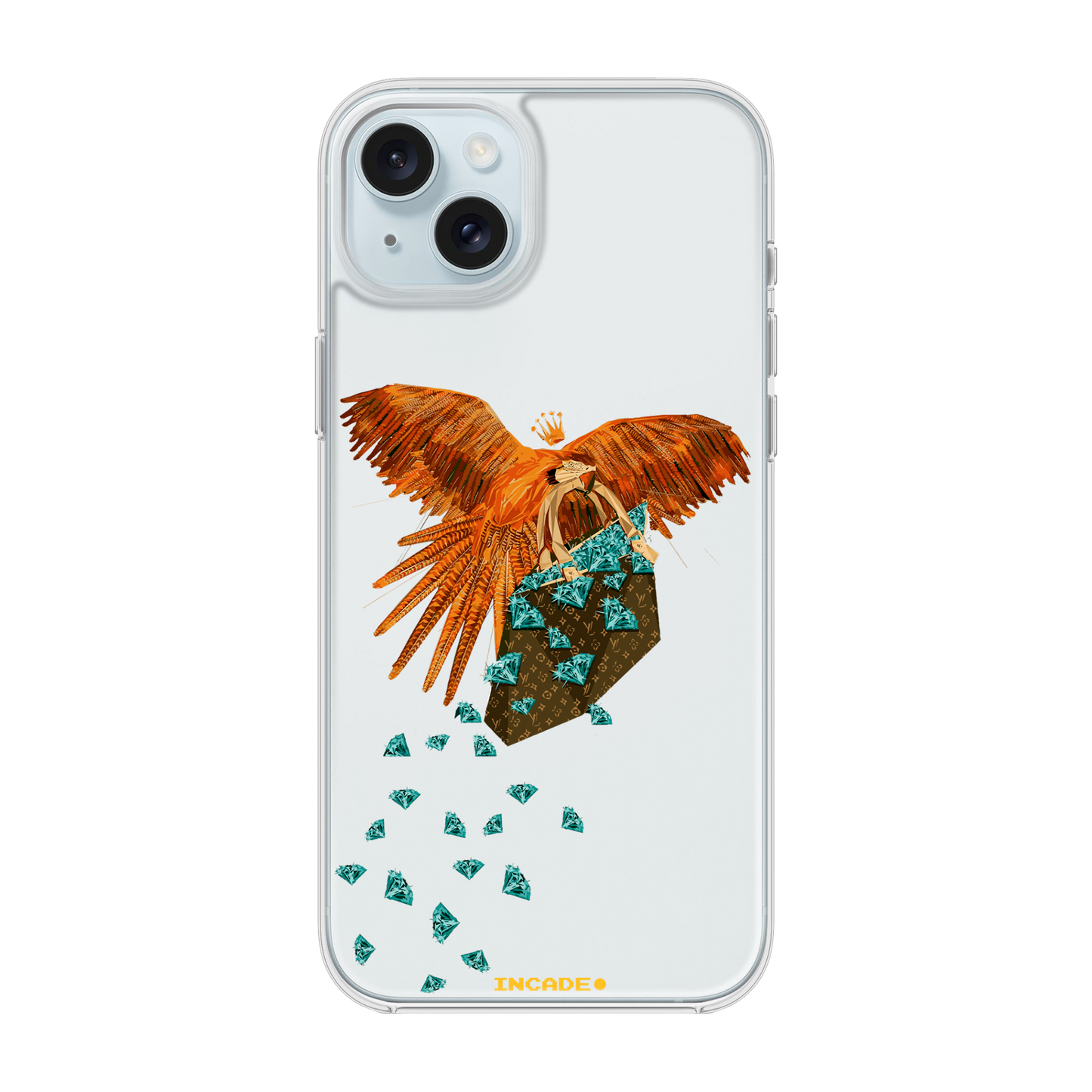 Etui na iPhone 15 jungle king