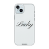 Чохол для iPhone 15 Plus з принтом LUCK