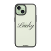 Чохол для iPhone 15 з принтом LUCK