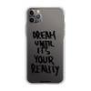 Чохол для iPhone 11 Pro  DREAM space gray — INCADE Transparent white