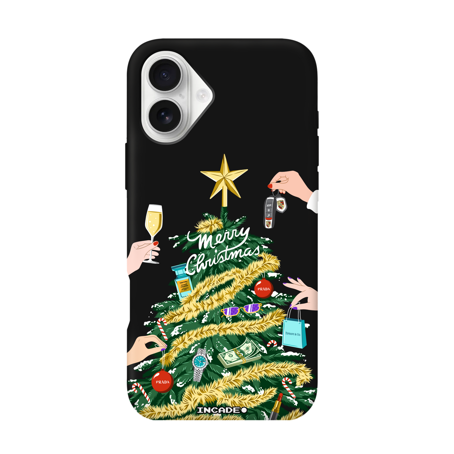 Etui na iPhone 16 Plus CHRISTMAS