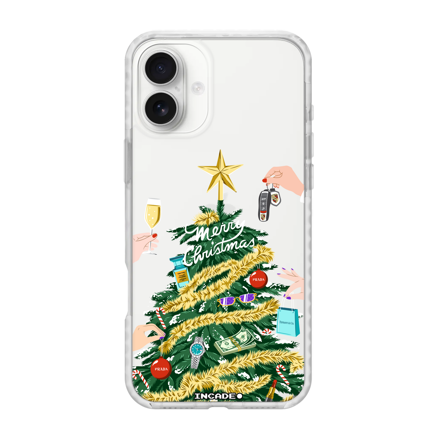 Etui na iPhone 16 Plus CHRISTMAS