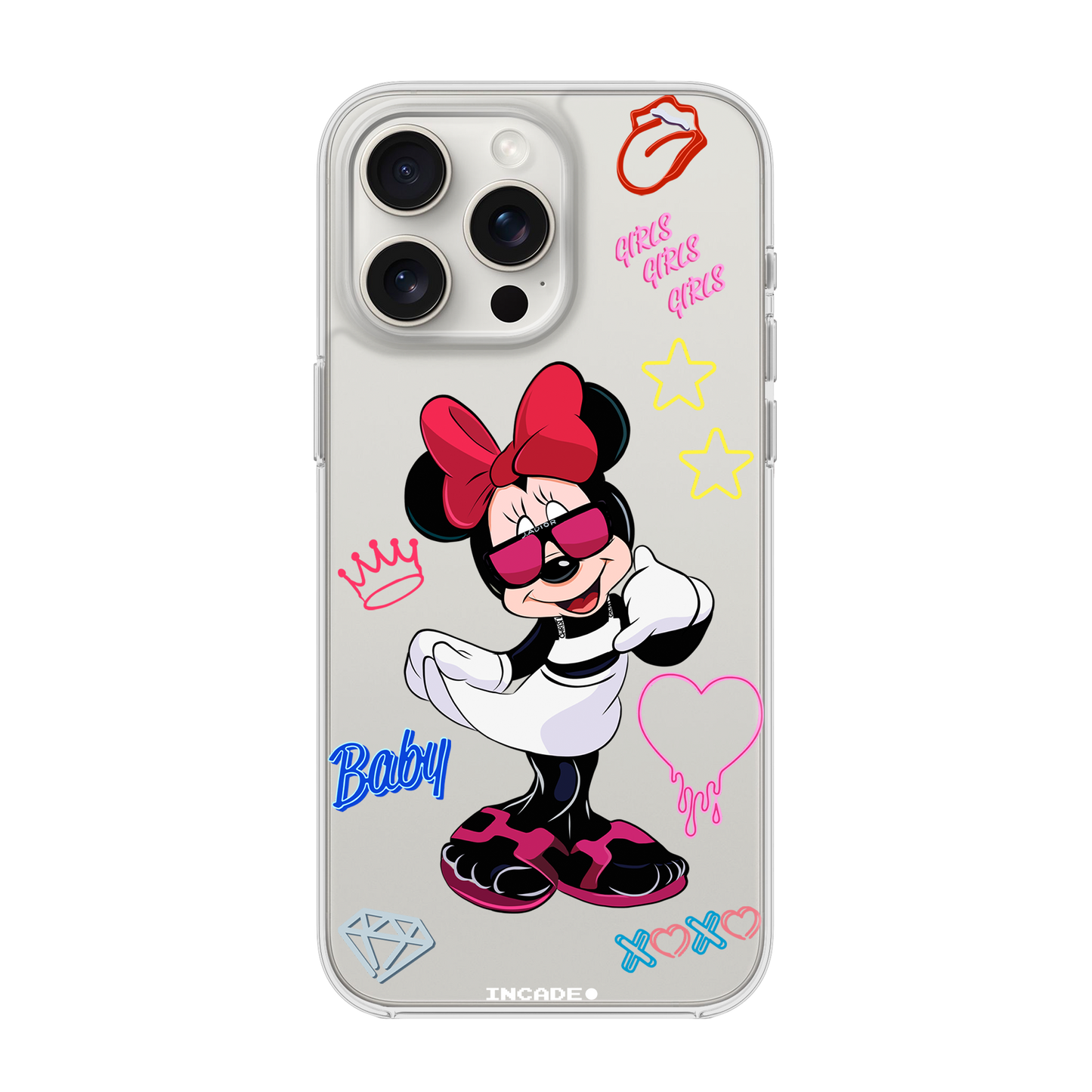 Etui na iPhone 15 Pro queen minnie