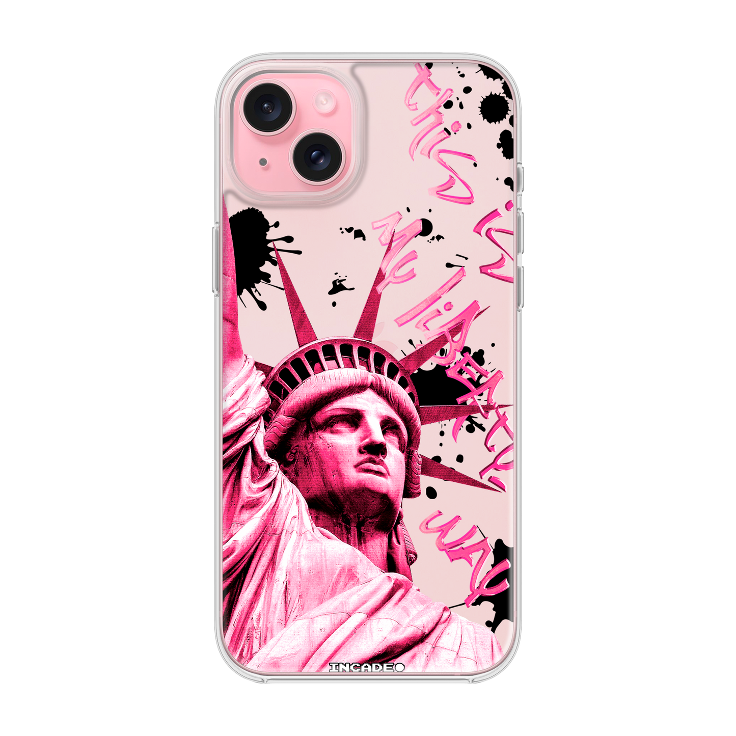 Etui na iPhone 15 STATUE ROSE