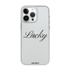 Чохол для iPhone 14 Pro Max з принтом LUCK