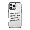 Чохол для iPhone 16 Pro Max з принтом DONT SPEND