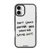 Чохол для iPhone 16 Plus з принтом DONT SPEND