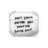 Чохол для AirPods 4 з принтом DONT SPEND