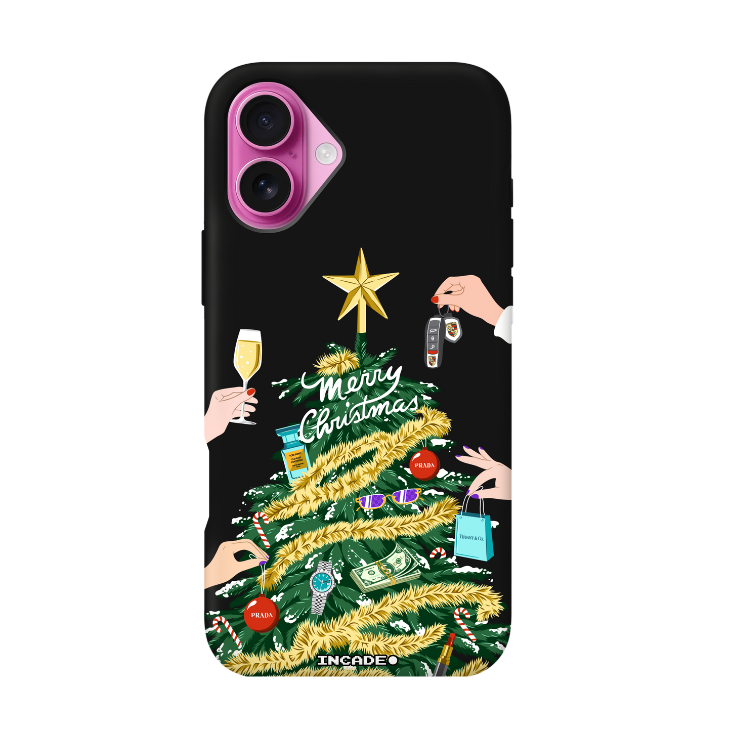 Etui na iPhone 16 Plus CHRISTMAS
