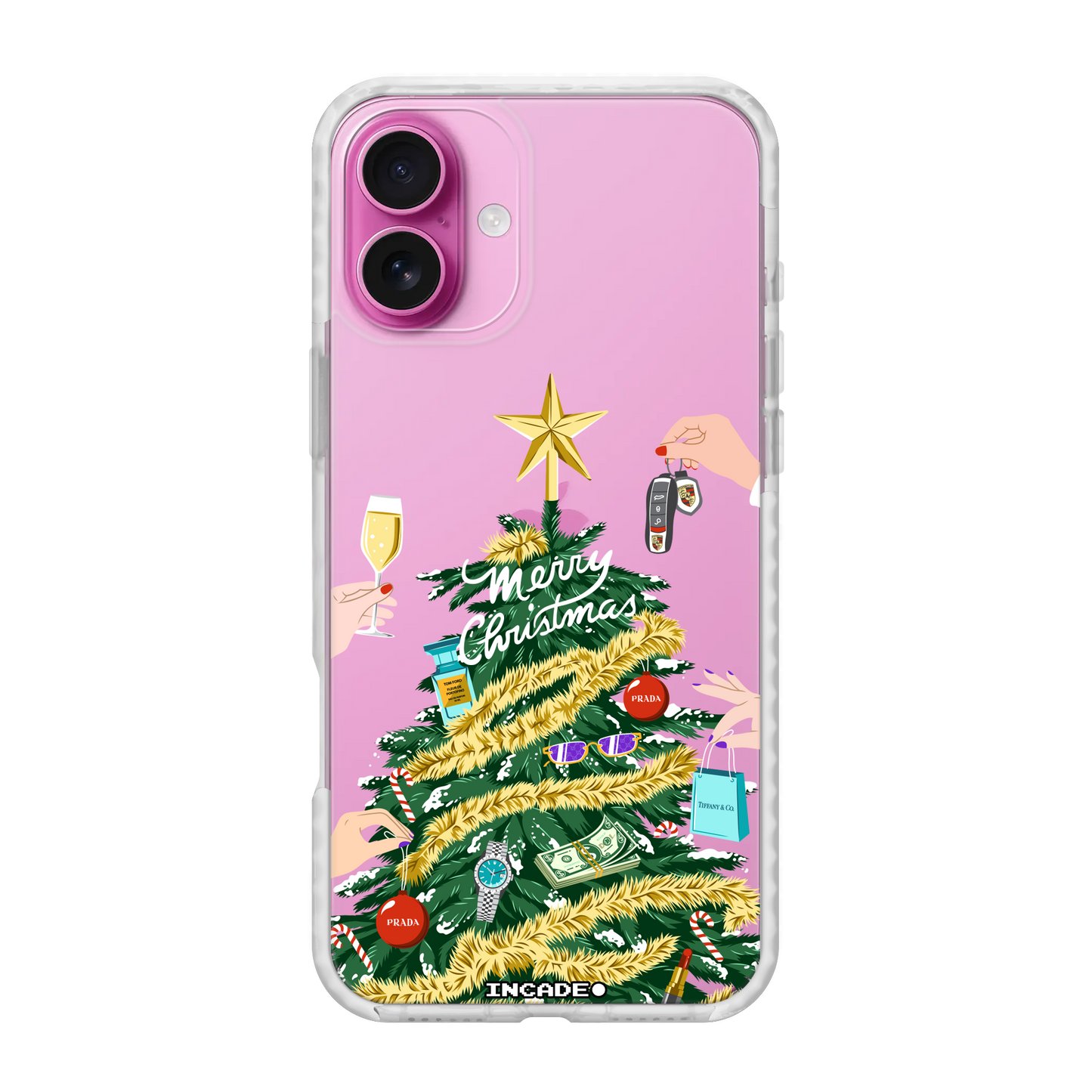 Etui na iPhone 16 Plus CHRISTMAS