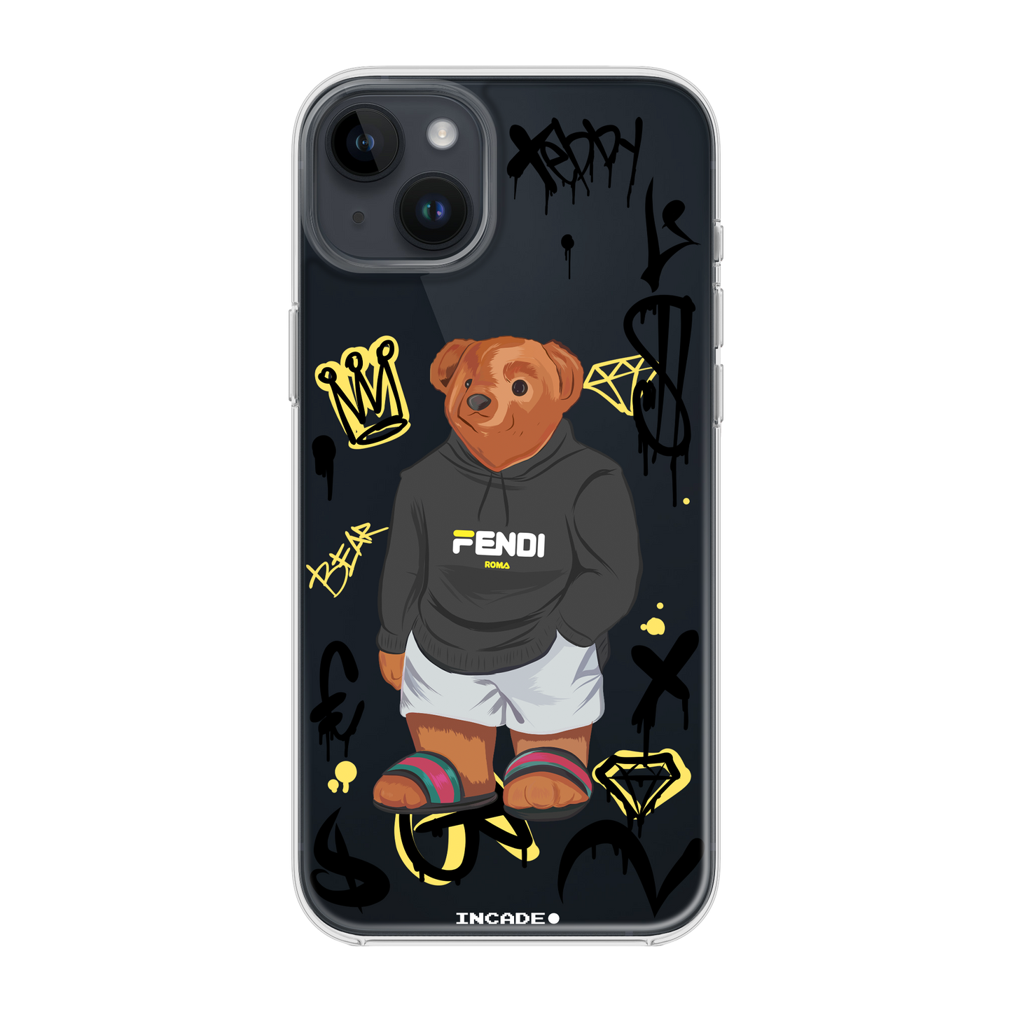Etui na iPhone 14 king teddy