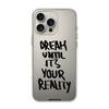 Чохол для iPhone 16 Pro з принтом DREAM