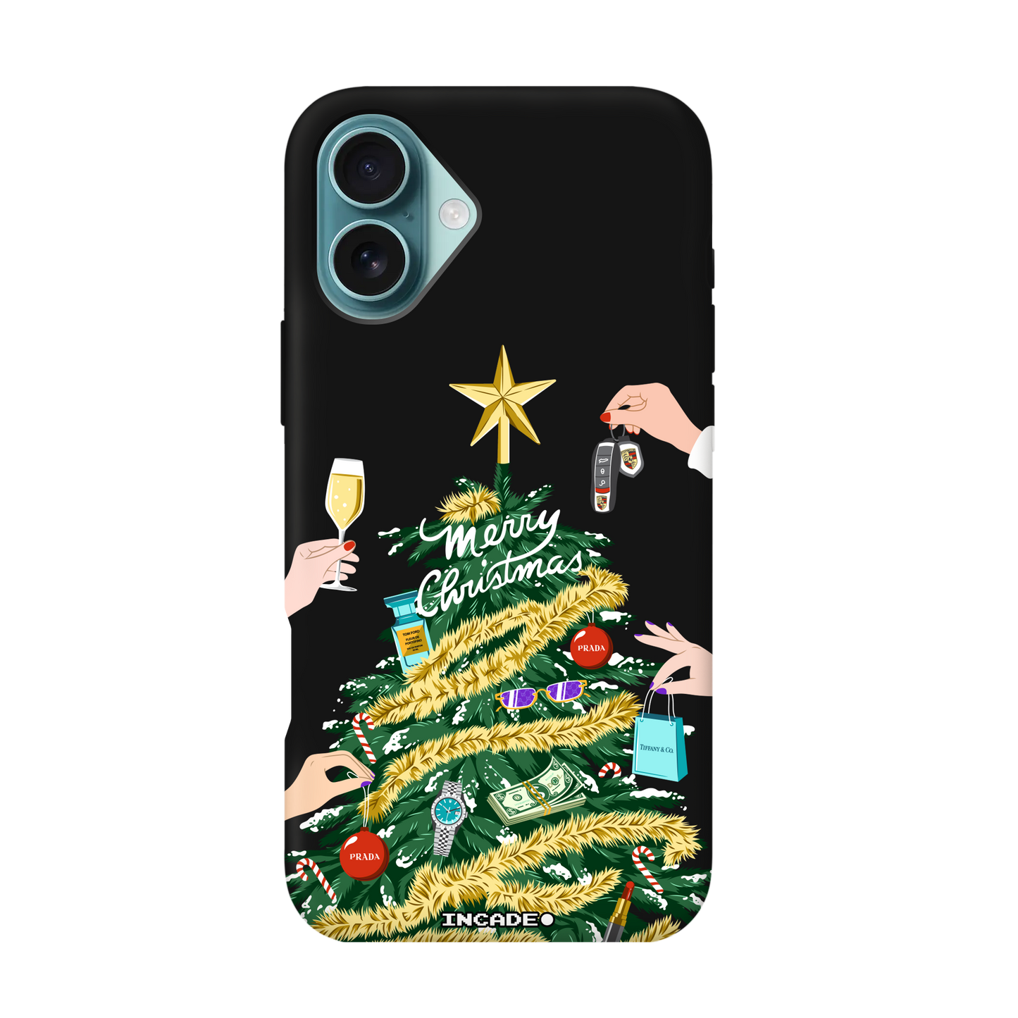 Etui na iPhone 16 Plus CHRISTMAS