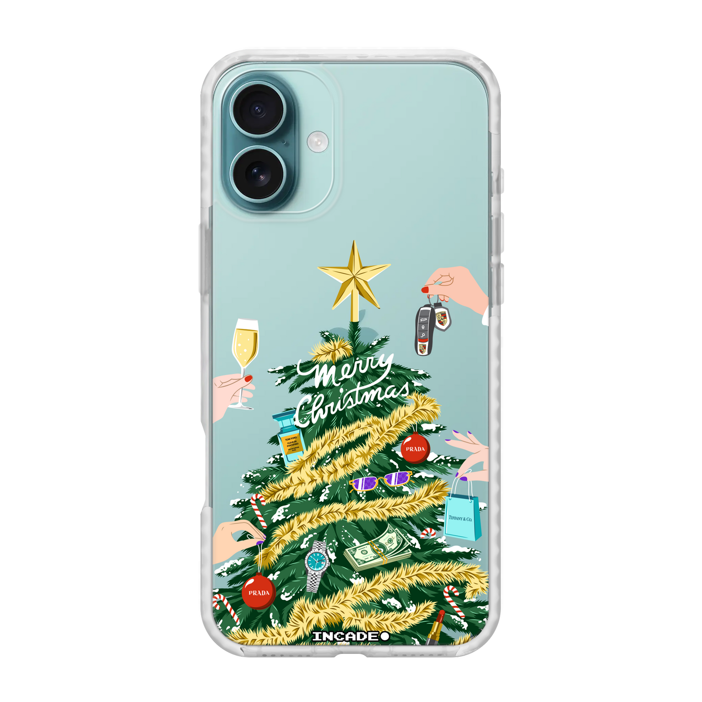 Etui na iPhone 16 Plus CHRISTMAS