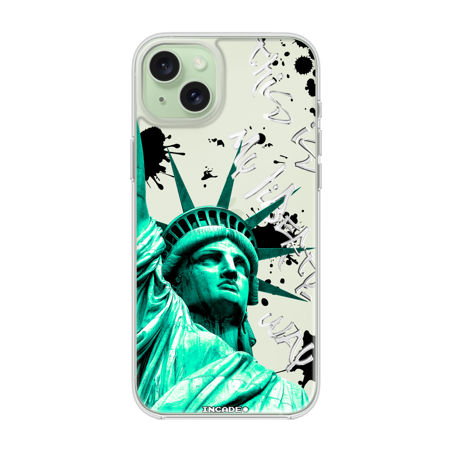 Etui na iPhone 15 Plus STATUE GREEN