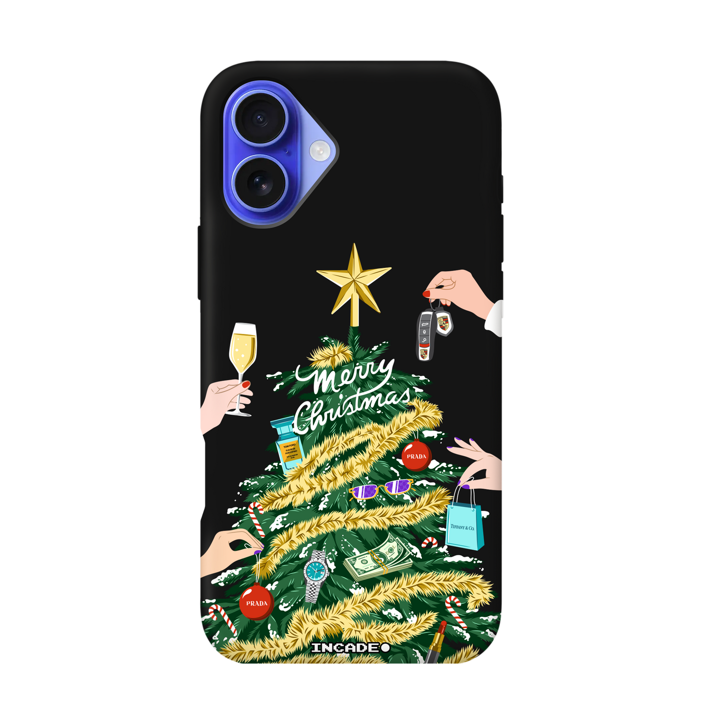 Etui na iPhone 16 Plus CHRISTMAS