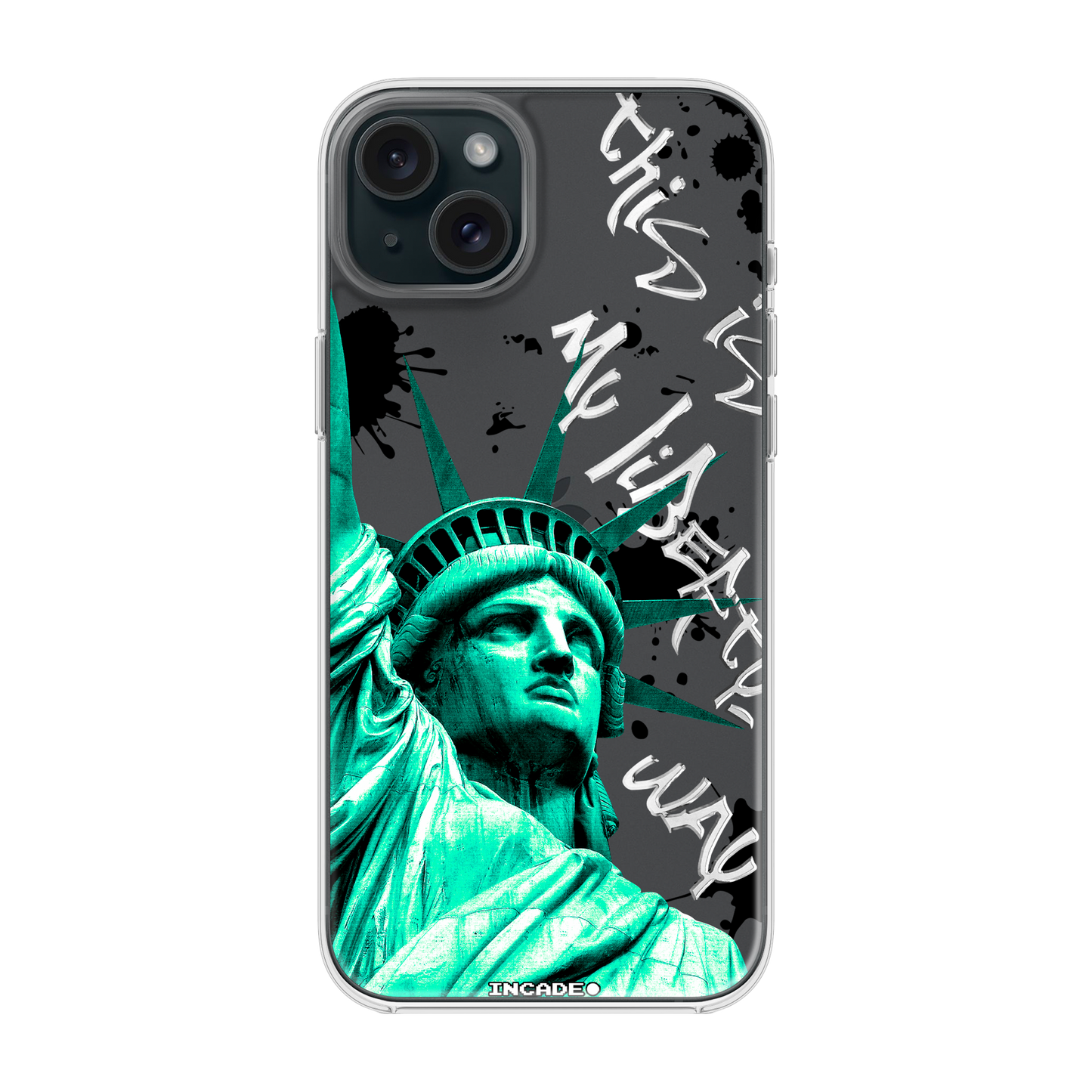 Etui na iPhone 15 Plus STATUE GREEN