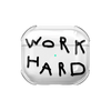 Чохол для AirPods 4 з принтом work hard