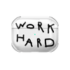 Чохол для AirPods Pro 3 з принтом work hard
