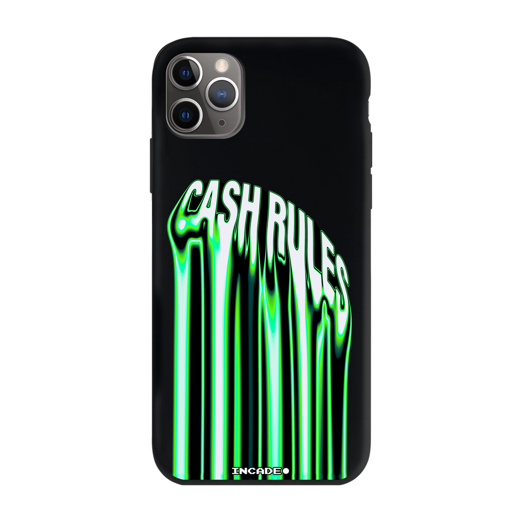 Чохол для iPhone 11 Pro CASH RULES space gray — INCADE Black