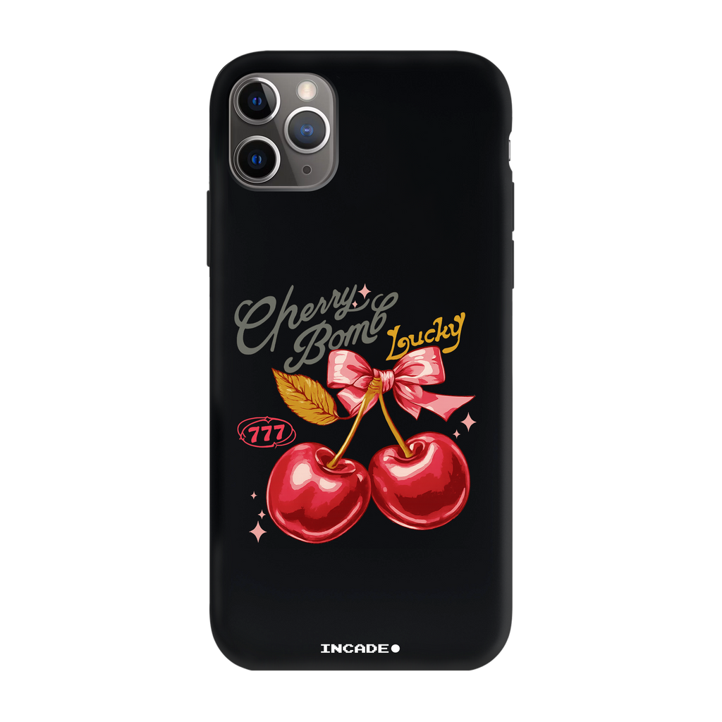 Чохол для iPhone 11 Pro CHERRY BOMB space gray — INCADE Black