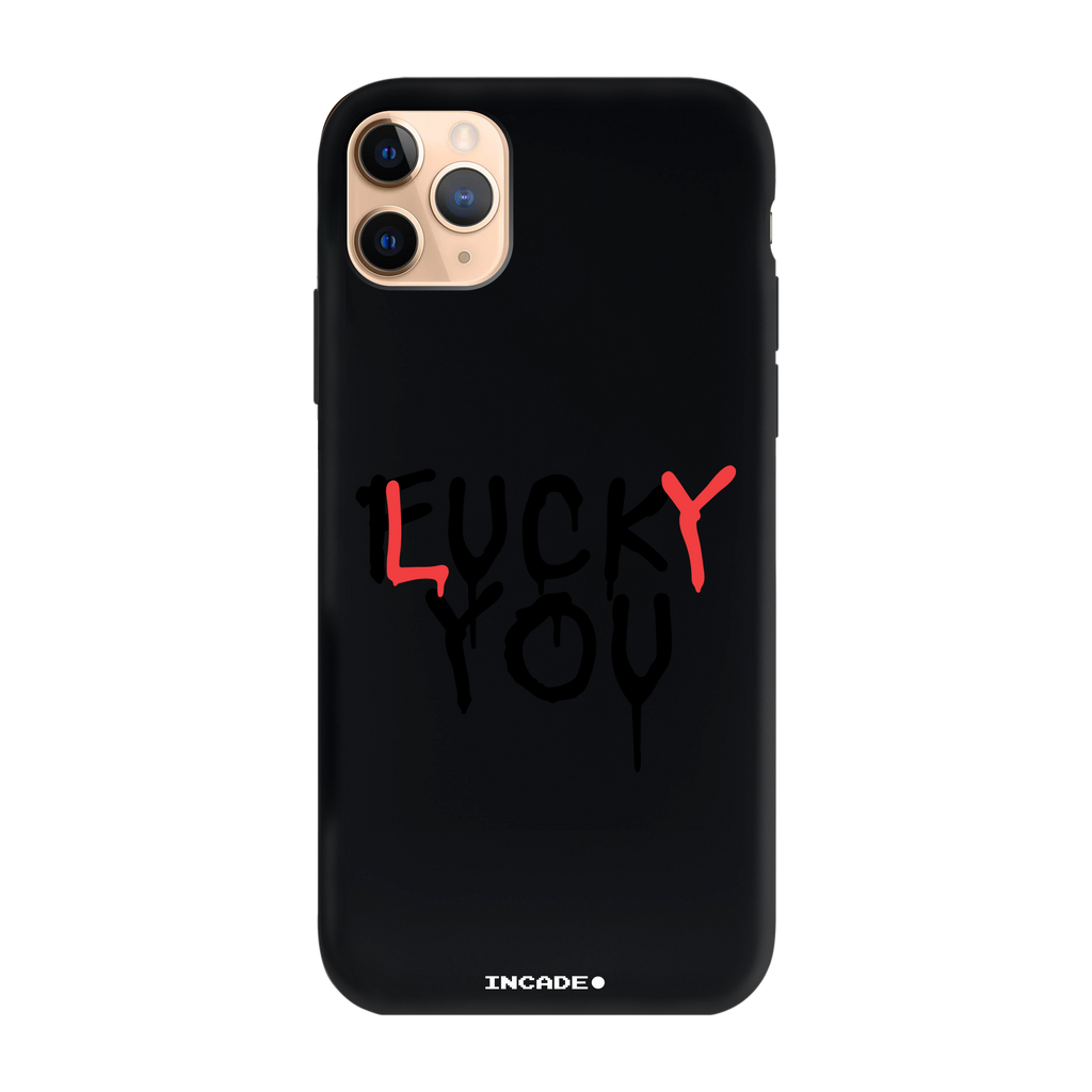 Чохол для iPhone 11 Pro FCK YOU gold — INCADE Black