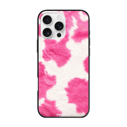 Чохол для iPhone 16 Pro Max з принтом PINK COW