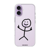 Чохол для iPhone 17 з принтом DUDE