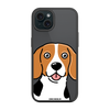 Чохол для iPhone 15 Plus з принтом BEAGLE