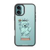 Чохол для iPhone 16 Plus з принтом BEAR LIBERTY