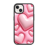 Чохол для iPhone 14 з принтом BUBBLE HEARTS