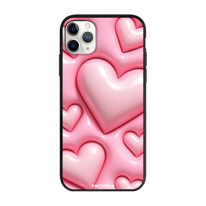 Чохол для iPhone 11 Pro Max з принтом BUBBLE HEARTS