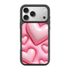 Чохол для iPhone 17 Pro Max з принтом BUBBLE HEARTS