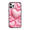 Чохол для iPhone 12 Pro Max з принтом BUBBLE HEARTS