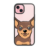 Чохол для iPhone 15 Plus з принтом CHIHUAHUA