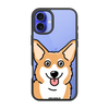 Чохол для iPhone 16 Plus з принтом CORGI