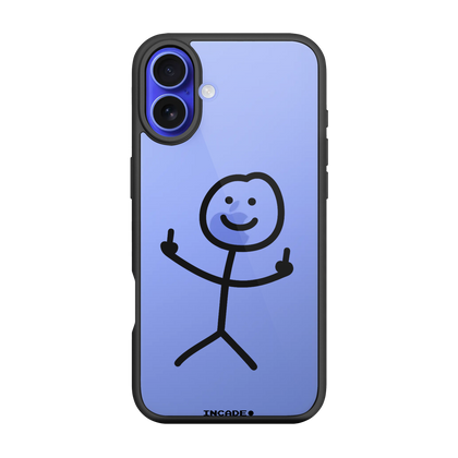 Чохол для iPhone 16 Plus з принтом DUDE