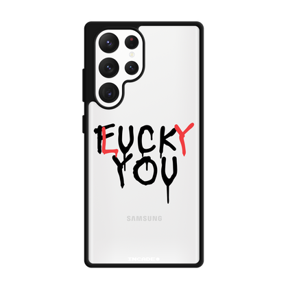Чохол для Galaxy S22 Ultra з принтом FCK YOU