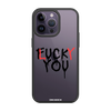 Чохол для iPhone 14 Pro Max з принтом FCK YOU