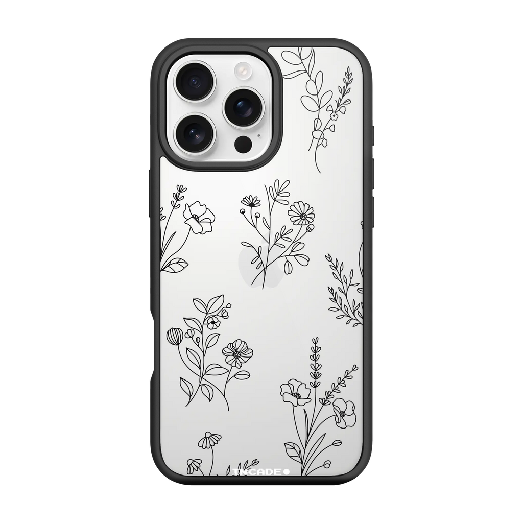 Чохол для iPhone 16 Pro Max з принтом FLOWERS