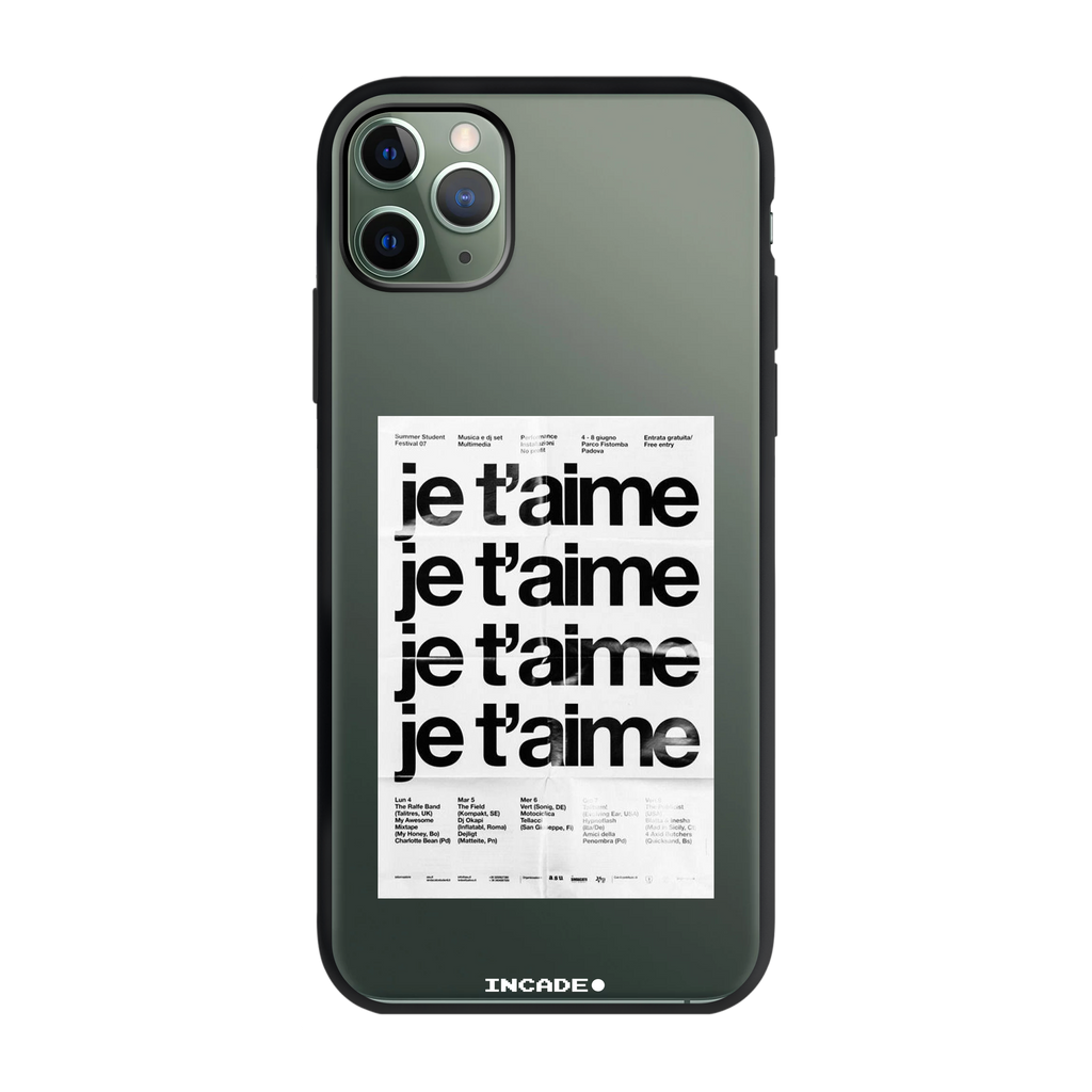 Чохол для iPhone 11 Pro Max з принтом JE TAIME