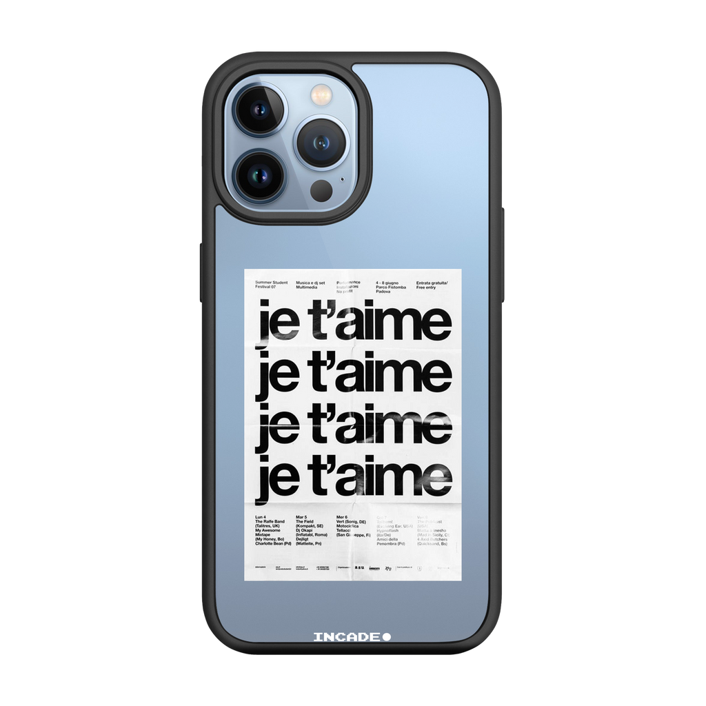 Чохол для iPhone 13 Pro Max з принтом JE TAIME