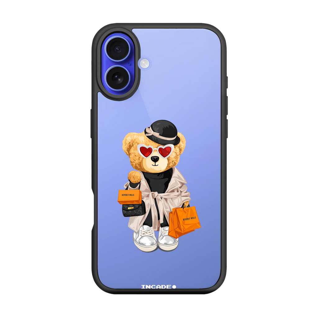 Чохол для iPhone 16 Plus з принтом LADY BEAR