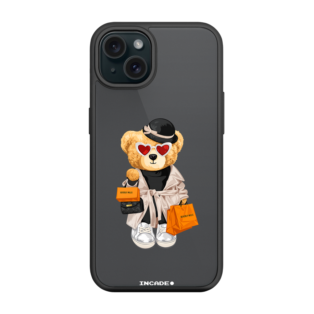 Чохол для iPhone 15 Plus з принтом LADY BEAR