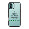 Чохол для iPhone 16 Plus з принтом LINGUIST