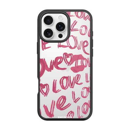 Чохол для iPhone 16 Pro Max з принтом LOVE LOVE