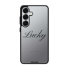 Чохол для Galaxy S25 з принтом + LUCK